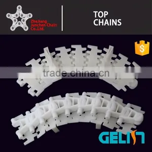 82.6 Table Top Chain Conveyor Belt With Ribs thumbnail-1