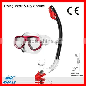 2015 Hot Diving Mask and Dry Snorkel (MK-400 & SK-400) thumbnail-1