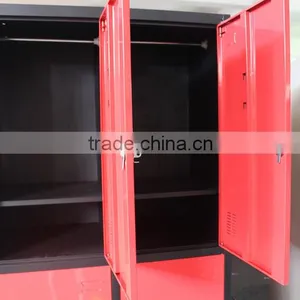 Four-door Steel Locker for Office ,school, Dormitory and Factory thumbnail-3