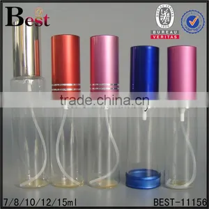 Shanghai Best 7ml 10ml 12ml Perfume Spray Bottle Empty Clear Perfume Spray Bottle Aluminum Plastic Cap Perfume Spray Bottle thumbnail-3