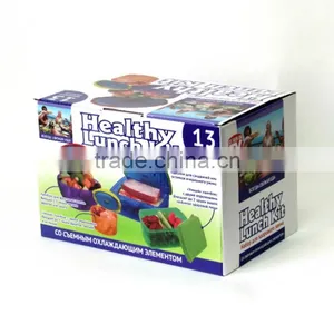 13pcs Healthy Lunch Kit With Removable Ice Packs Kids Lunch Box thumbnail-4