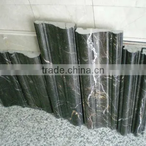 Gold and Jade Marble Flooring Border Designs thumbnail-1