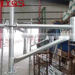 Hot Dipped Galvanized Ringlock System Scaffolding,ringlock Standard, Ledger, Cross Brace thumbnail-4
