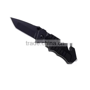 A21-1077 Stainless Steel Blade Aluminium Handle Folding Cutlery Knife thumbnail-1