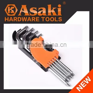 9pcs Torx Hex Key Set Wrench Set AK-0196 thumbnail-1