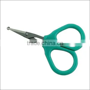 Baby Nail Scissors With Safety Cover Factory Price HB-3001 Round Tipped thumbnail-1