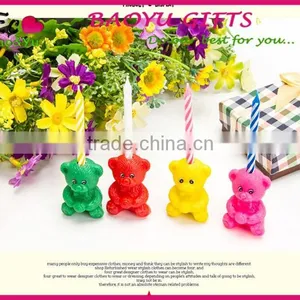 Birthday Candles Birthday Cake Candles Little Bear Candles Wholesale thumbnail-2