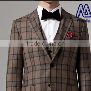 MS-003 Manufacture Direct High Quality Wool Popular Indian Wedding Suits for Men 2014 thumbnail-2