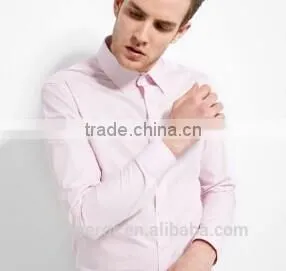 Bespoke Men Cotton Anti Wrinkle Solid Color Shirt BSRT0032 thumbnail-3