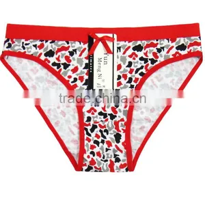 Yun Meng Ni Underwear Mature Ladies New Style Special Printing Cotton Hipsters Lady Panties thumbnail-3