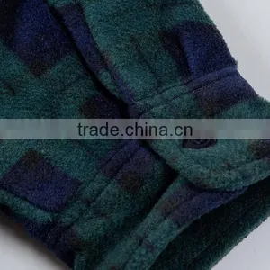 Chinese Supplier Custom Design Men Fleece Plaids Jacket thumbnail-5