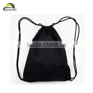 Direct Factory Manufacturer Promotional Nylon Drawstring Bag/Drawstring Backpack With Reinforced PU Corners thumbnail-2