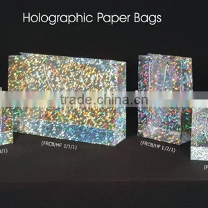 Paper Bags With Holographic Effect thumbnail-1