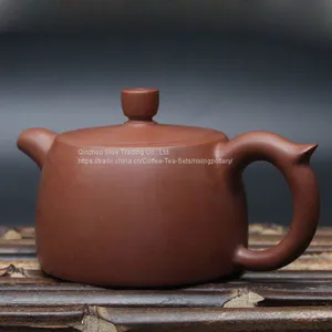 180cc Ceramic Tea Pot Nixing Pottery Jing Lan Shape Coffee Pot thumbnail-2
