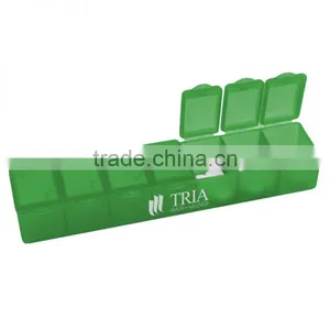 USA Made 7-Day Pill Dispenser - Great for Travellers, Holds a Week's Worth of Pills and Comes With Your Logo thumbnail-1