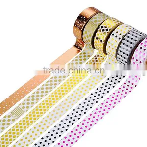 Pokla Dot Foil Washi Paper Tape thumbnail-4