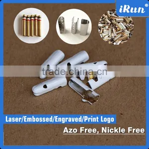 Customized Shoelace Bullet Metal Smooth Ends Aglet - Shoe Lace Tip Replacement - Cylinder Tips Metal Aglets DIY Shoe Lace Tips thumbnail-5