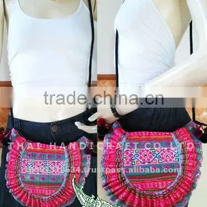 Thai Embroidered HMONG Hill Tribe Shoulder Bag Cross Body Bag thumbnail-1