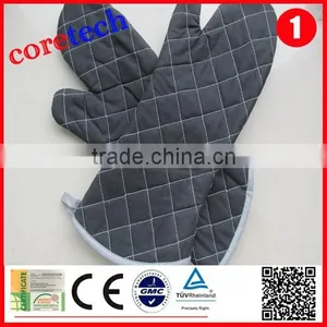 Hot Sale Anti-heat Soft Heat Proof Oven Mitts Factory thumbnail-3