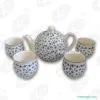 Bone China Tea Set, Tea Pot and Cups thumbnail-1