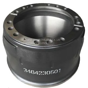 Brake Drum Iron Casting for Auto Truck Trailer thumbnail-2