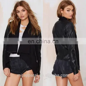 Latest Woman Black Stretch Blazer Jacket Women Jackets and Blazers thumbnail-1
