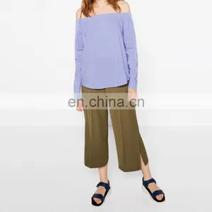 Side Open Women Chino Pants thumbnail-1