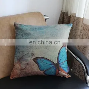 Fashion Cheap Decorative Throw Pillow Cover Custom Digital Printed Latest Design Linen Cushion Cover thumbnail-5