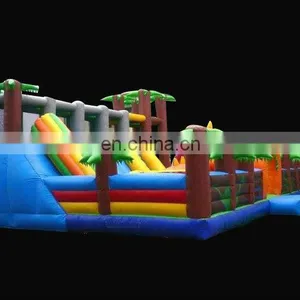 Inflatable Bouncer Slide Combo/jungle Bouncer Combo thumbnail-1