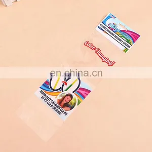 Customized Logo Printed Clear OPP Plastic Packing Bags Self Adhesive Drinking Straw Bag With Custom Printing thumbnail-2