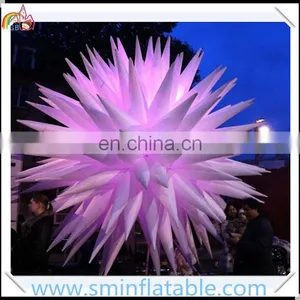 Wholesale Inflatable Ceiling Led Star Decor, Inflatable Party Hanging Lighting Star, Stage Led Lighted Decor for Sale thumbnail-1