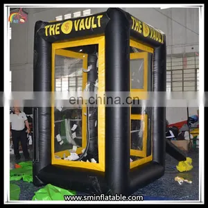 New High Quality Inflatable Cash Booth Cube Cash Grab Money Matchine On Sale thumbnail-4