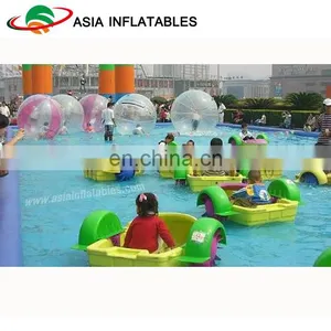 Plastic Mini Kids Hand Paddle Boat / Swimming Pool Aqua Paddler Boat thumbnail-1