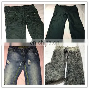 Used Clothing Italy Men Jeans Pants Returned Clothing thumbnail-1