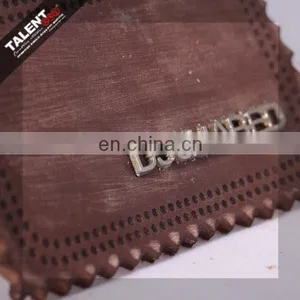 Custom PU Leather Private Brand Logo Patch for Jeans Label thumbnail-2