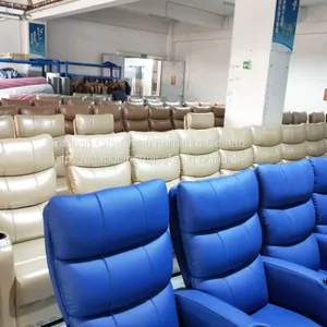 Modern Style Confortable Reclining Movie Cinema Sofa thumbnail-1