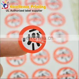 Self Adhesive Red Label, Label Sticker, Printed Label thumbnail-3