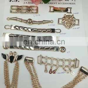 Hot Sell Rhinestone Chain Metal Garment Accessories Sew on Trousers or Pin on or Nail on Clothing Bags or Shoes thumbnail-1