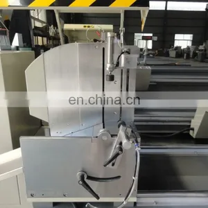 Double Head Mitre Saw for Cutting Aluminium Window PVC Profile thumbnail-4