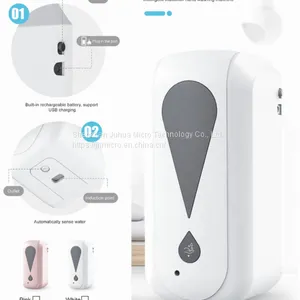 China Manufacturer Automatic Electric Wall Mounted Dispenser Hospital Hand Sanitizer Soap Dispenser thumbnail-3