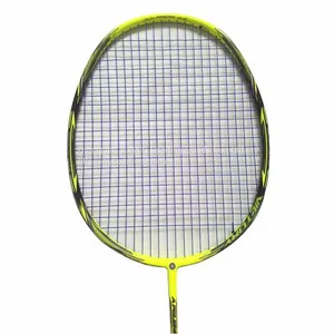 Factory Direct Sale Carbon Fiber Badminton Racket With Cover Custom Logo Acceptable thumbnail-3