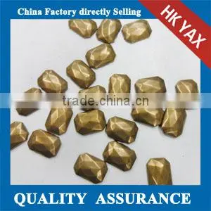 1211C China Hotfix Dome Flatback Cooper Rhinestone; Iron on Cooper Rhinetone Flatback, Heat Transfer Cooper Flatback Rhinestone thumbnail-1