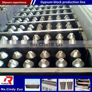 Factory Price Clc Automatic Gypsum Block Making Machine/gypsum Plaster Block Machinery Production Line thumbnail-5