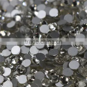Top Quality Clear Crystal Flatback Non Hot Fix Rhinestone for Nail Art thumbnail-3
