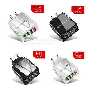 Quick Charge 3.0 4.0 USB Charger 3.1A Fast Wall Mobile Phone Charger For 4 Ports Adapter QC 3.0 Charger Wholesale thumbnail-3
