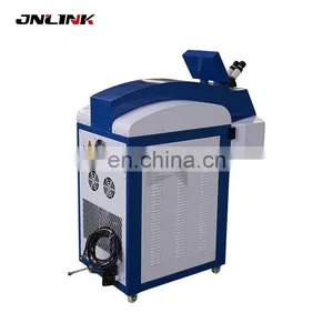JNLINK 200W 300W Gold Sliver Copper Stainless Steel Fiber Laser Spot Welding Machine for Jewelry Factory Price thumbnail-5