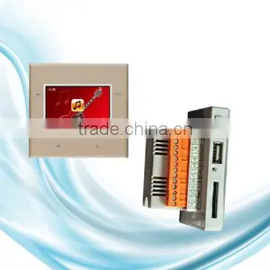 87MHZ--108MHZ Home Intelligent Touch Screen Background Music System With Remote Control thumbnail-1