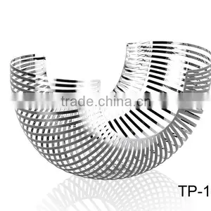 Mirror Finished Stainless Steel Fresh Fruit Plate 304 thumbnail-1