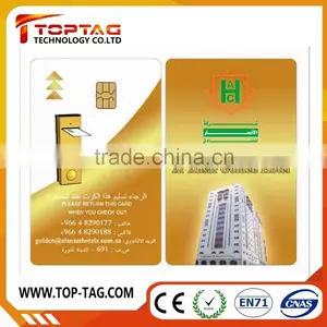 Matt SLE4428 / SLE5528 Contact ic Card for Hotel System thumbnail-1