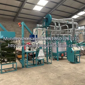 Small Scale Corn Mill Grinder Commercial Maize Mill Machine Grain Grinder Mill Machine Price thumbnail-1